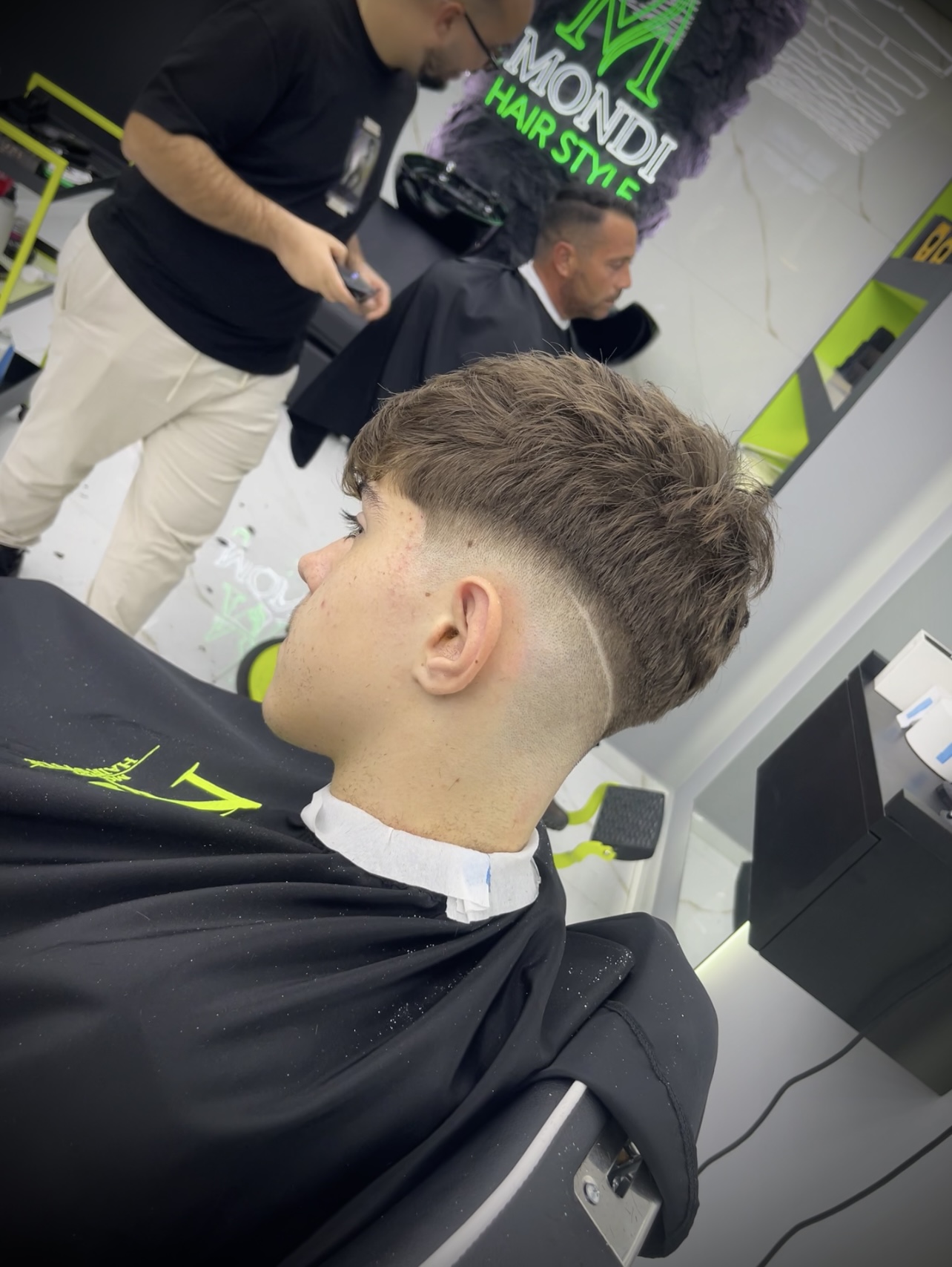 Ervin's haircut work 1